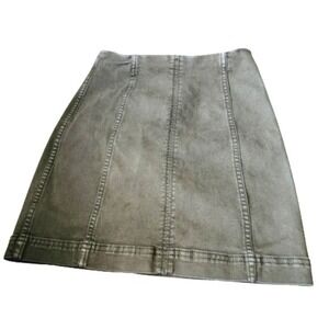 Free People Denim Skirt Size‎ 4
